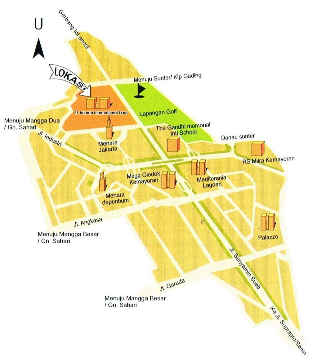 แผนที่ของนิวตรอนแผนที่ jakar