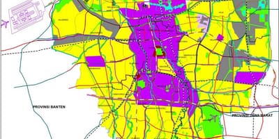 แผนที่ขอจาการ์ตา cbd