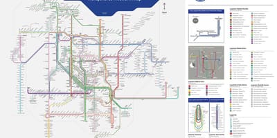แผนที่ของเทอร์มินัล kalideres