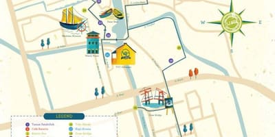 แผนที่ของ kota จาการ์ตา