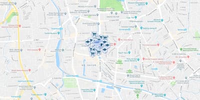 แผนที่ของ thamrin จาการ์ตา